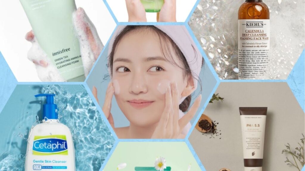 Sữa Rửa Mặt Là Gì? Cách Chọn Cleanser Phù Hợp Với Da 4 Các loại sữa rửa mặt gồm gel cleanser, foam cleanser, cream cleanser và cleansing milk