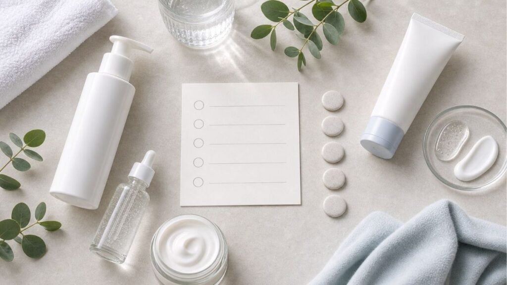 Patch Test Là Gì? Cách Thử Mỹ Phẩm Trước Khi Dùng Toàn Mặt 8 Checklist patch test mỹ phẩm gồm chọn vùng da, thử sản phẩm, theo dõi 7 đến 10 ngày và kiểm tra phản ứng