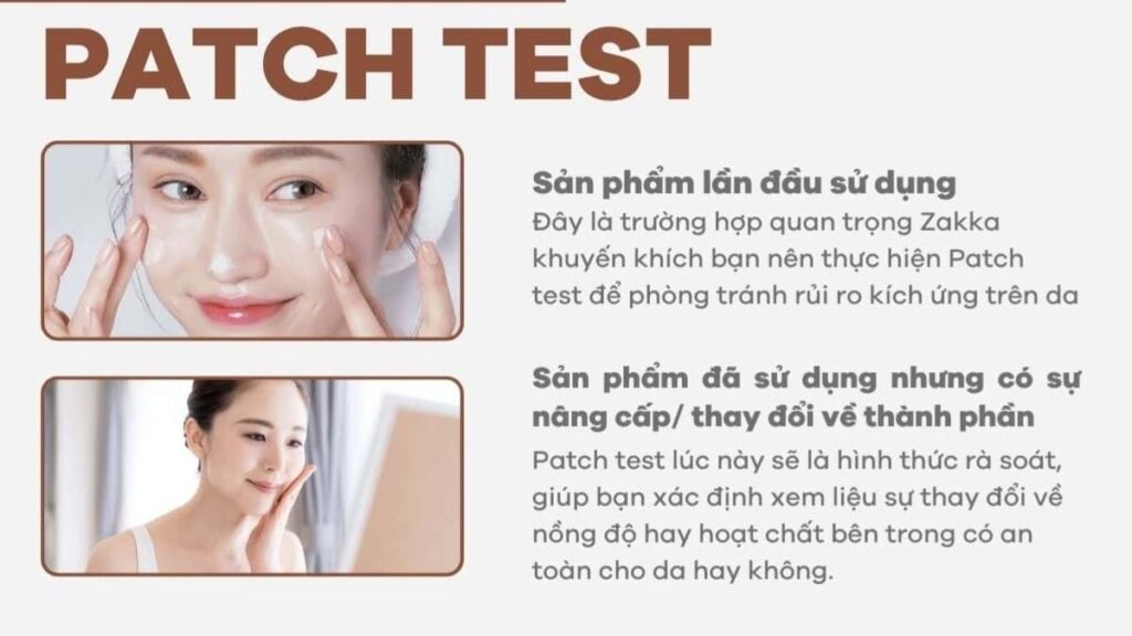 Patch Test Là Gì? Cách Thử Mỹ Phẩm Trước Khi Dùng Toàn Mặt 3 So sánh patch test mỹ phẩm tại nhà và patch test y khoa chẩn đoán dị ứng tiếp xúc
