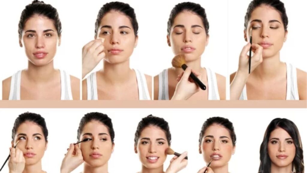 Các Bước Trang Điểm Cơ Bản Cho Người Mới Theo Đúng Thứ Tự 2 Thứ tự các bước makeup cơ bản từ skincare đến kem nền, mắt, má, môi và setting spray