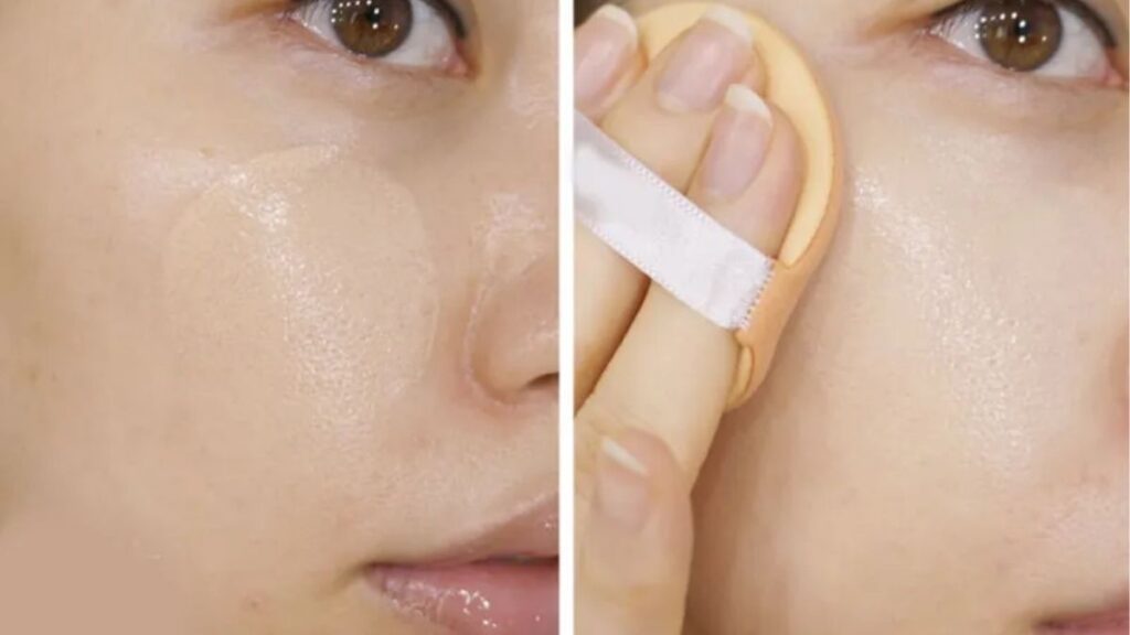Cách dặm lại cushion trong ngày mà không làm lớp nền quá dày
