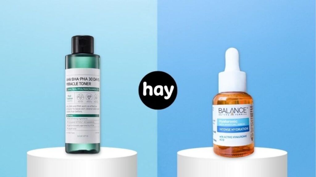 So sánh toner và serum trong routine skincare